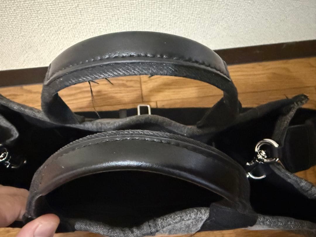 マークジェイコブス　トラベラートート　デニム　SM