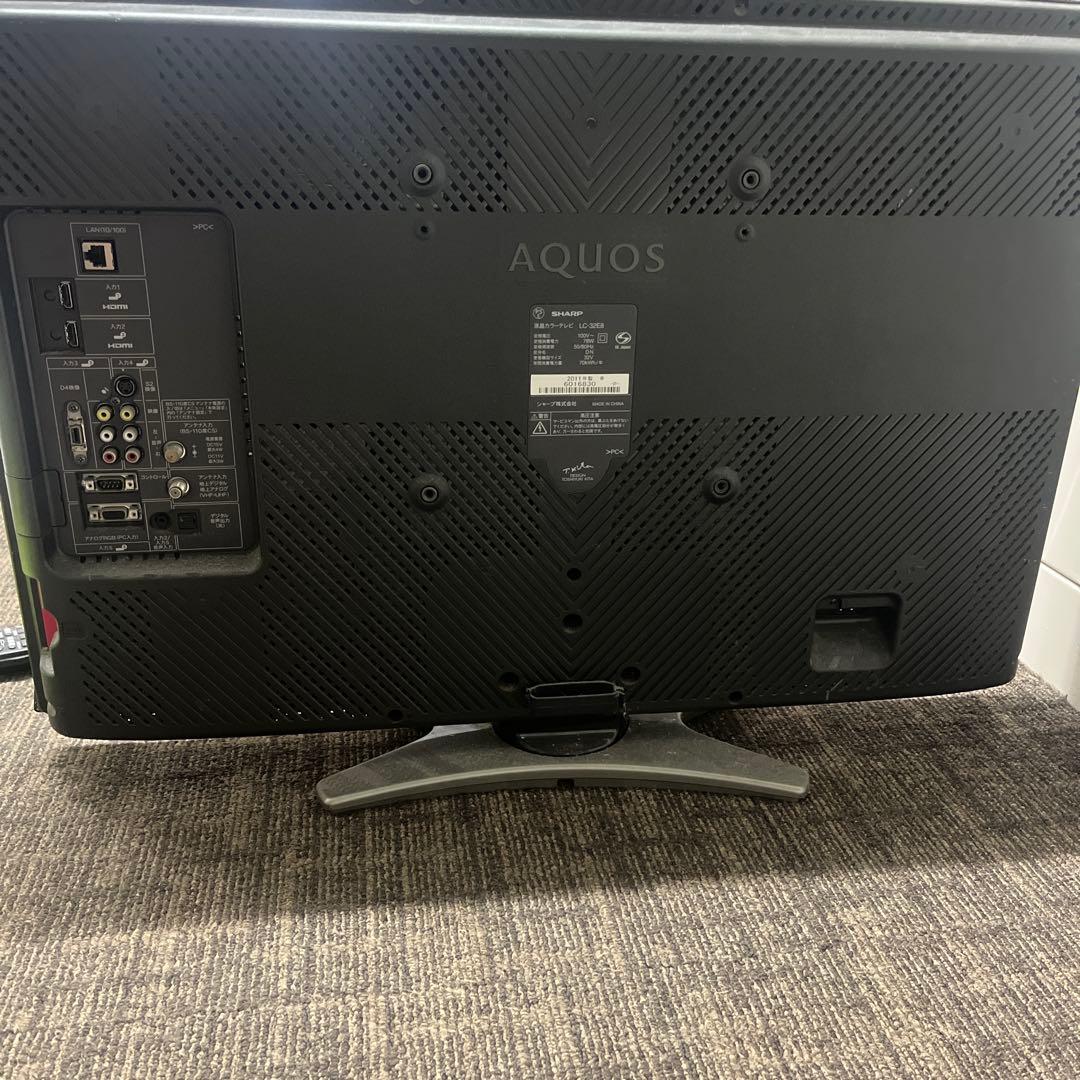 テレビ sharp aquos 2011年製