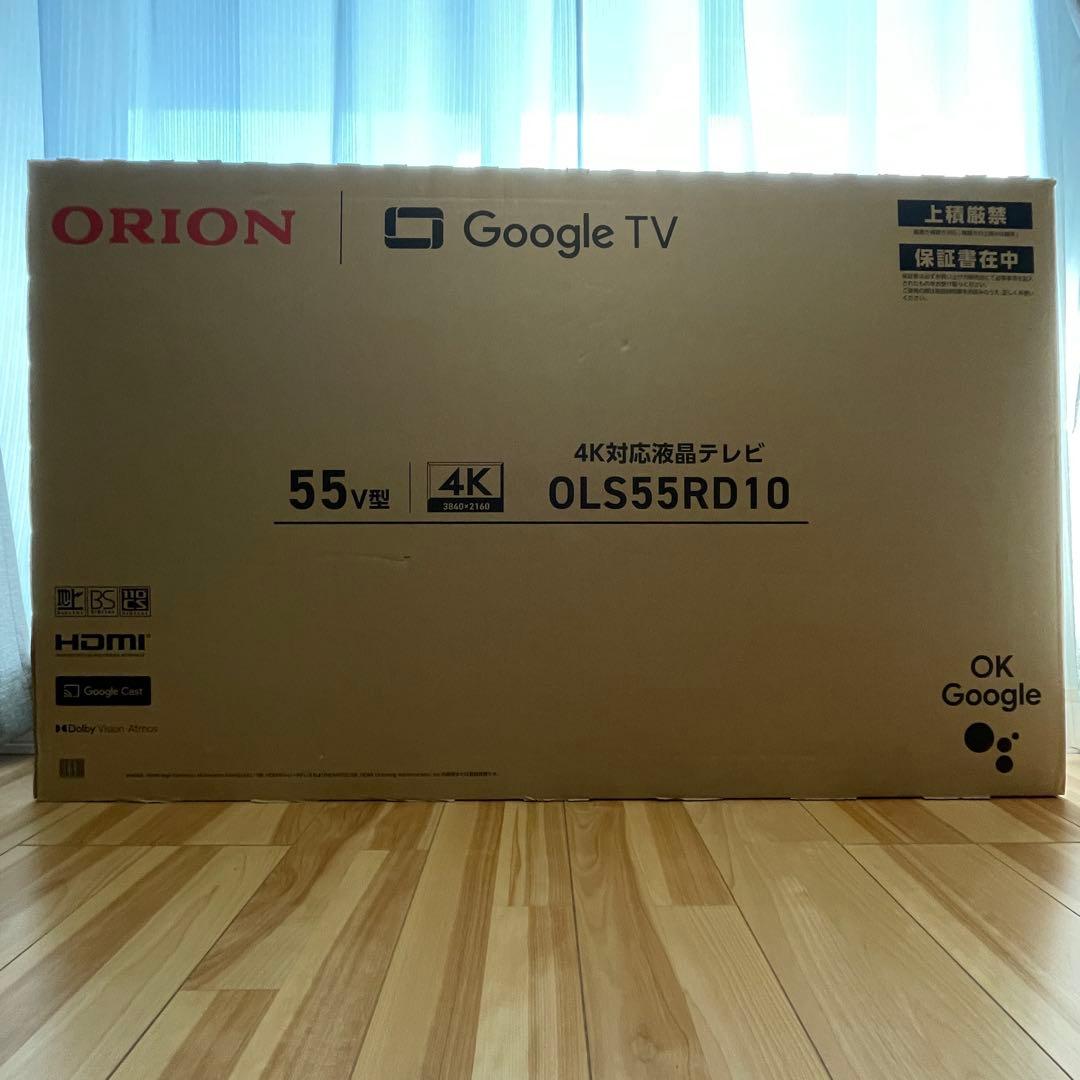 【新品】4K対応液晶テレビ OLS55RD10 55V型