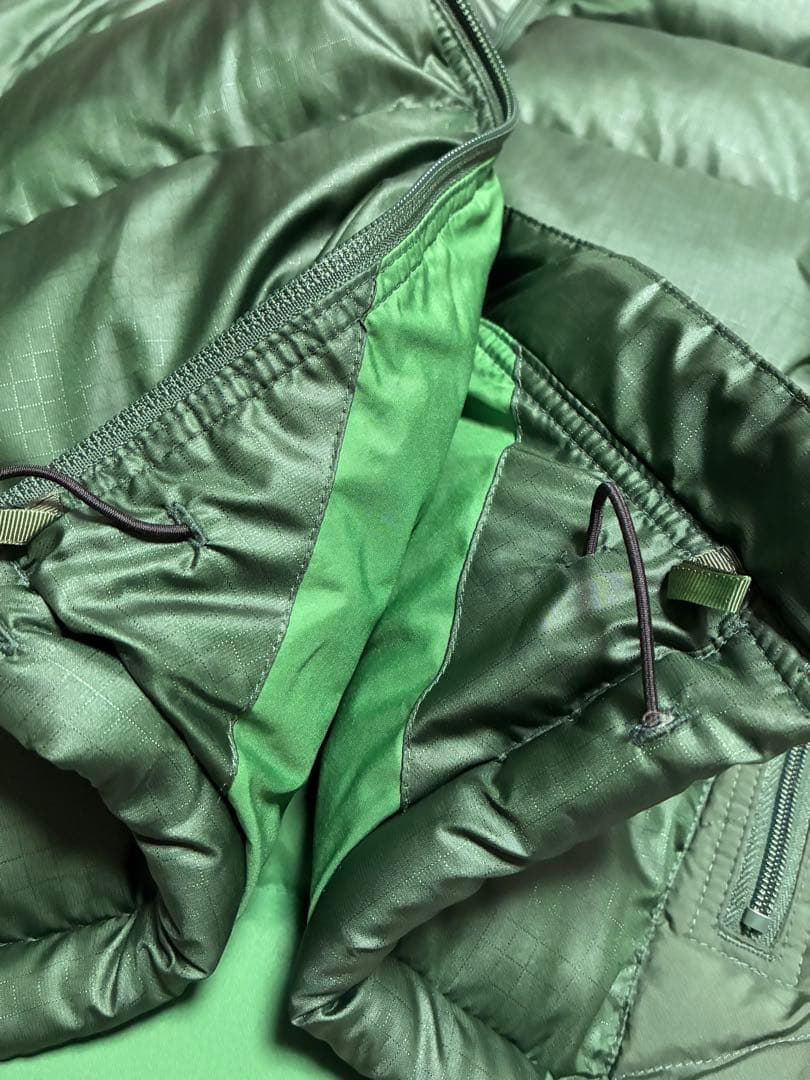 パタゴニア　インサレーショングースダウンジャケット　グリーン　L 2006 美品