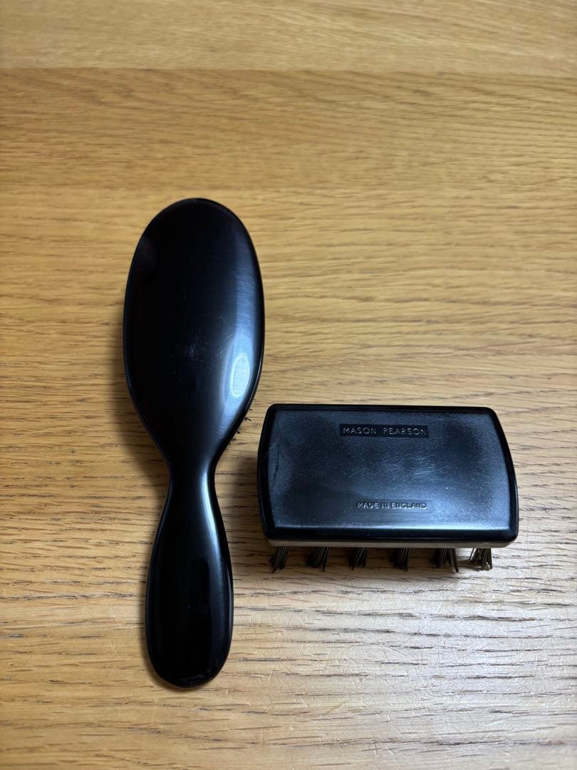 Mason Pearson ポケットブリッスルダーク・ルビー クリーニングブラシ