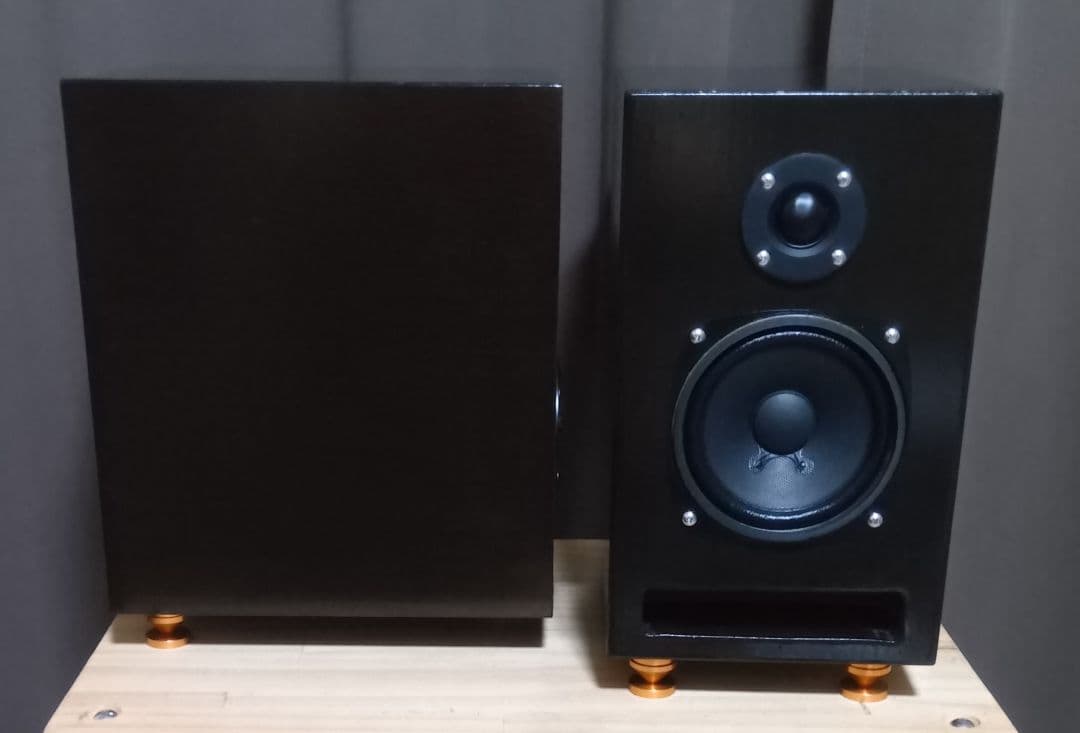 自作　2wayバックロードホーン式スピーカー