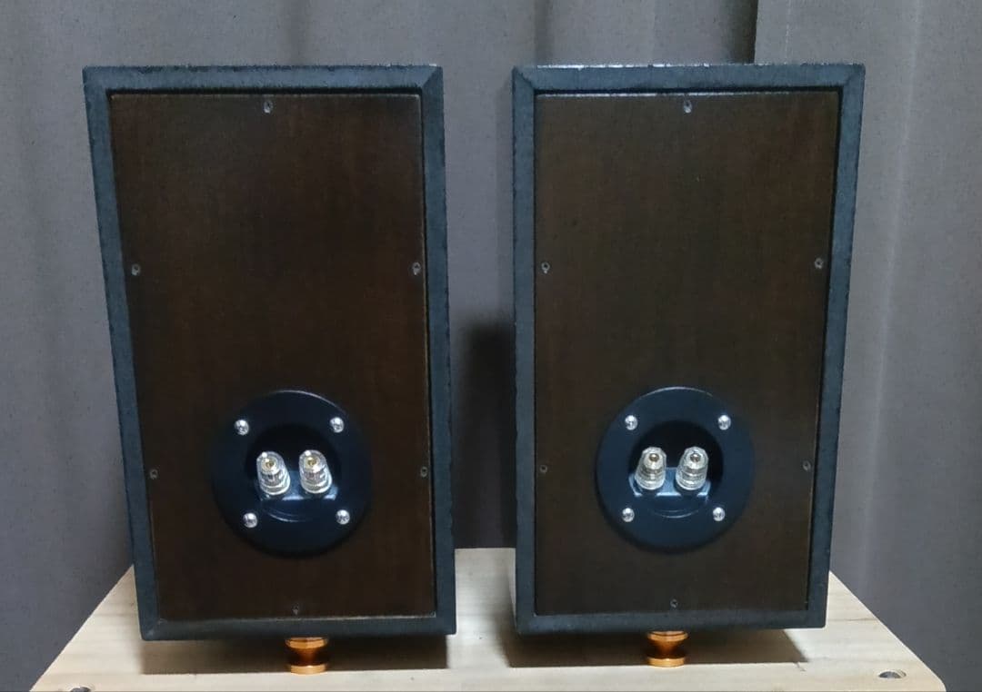 自作　2wayバックロードホーン式スピーカー
