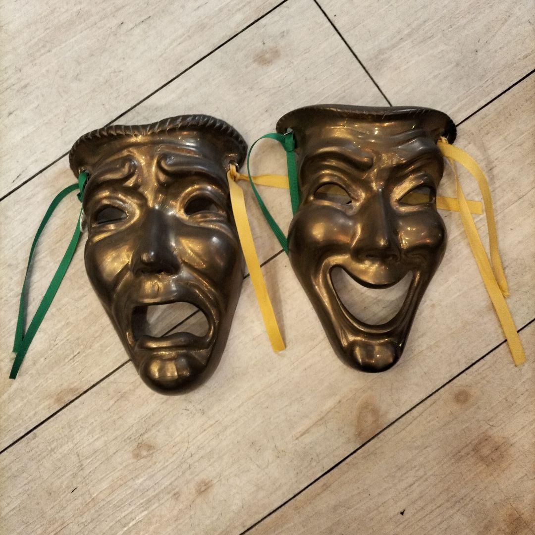 ツーフェイス　真鍮　ビンテージ