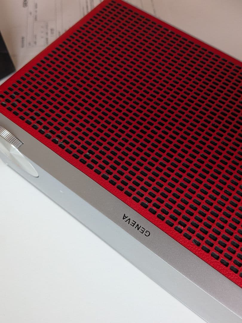 値下げ！　Geneva Touring M Bluetoothスピーカー 赤