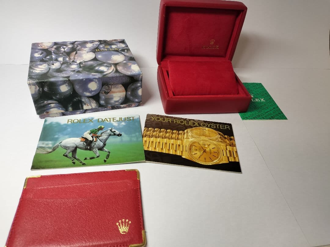ROLEX デイトジャスト 内外箱美品付属品セット