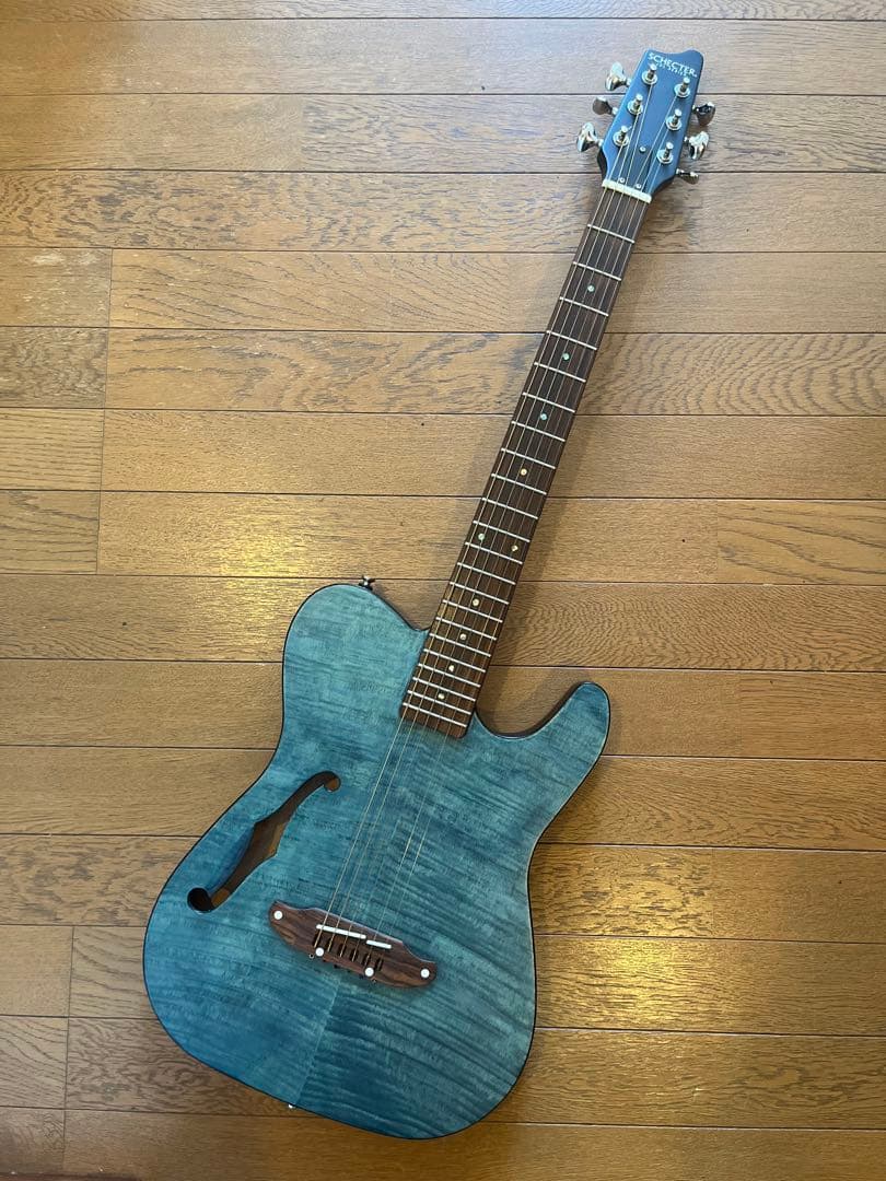 シェクターの薄胴、軽い♪エレアコ美品♪