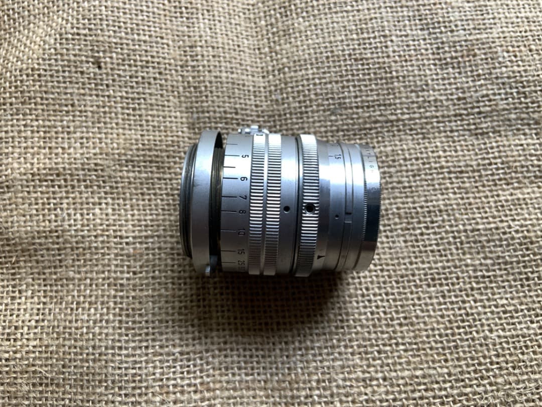 ライカ5cm シルバー 単焦点レンズ