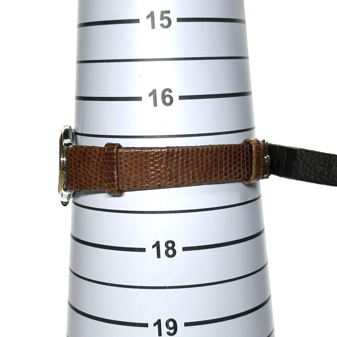 新品電池 稼働 18KTベゼル SEIKO クレドール 5A70-0610 時計