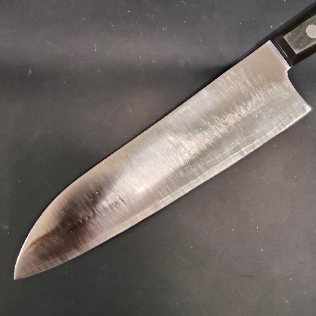 有次 平常一品 ツバナシ 三徳包丁 18cm 青紙スーパー割込 京都 研ぎ済