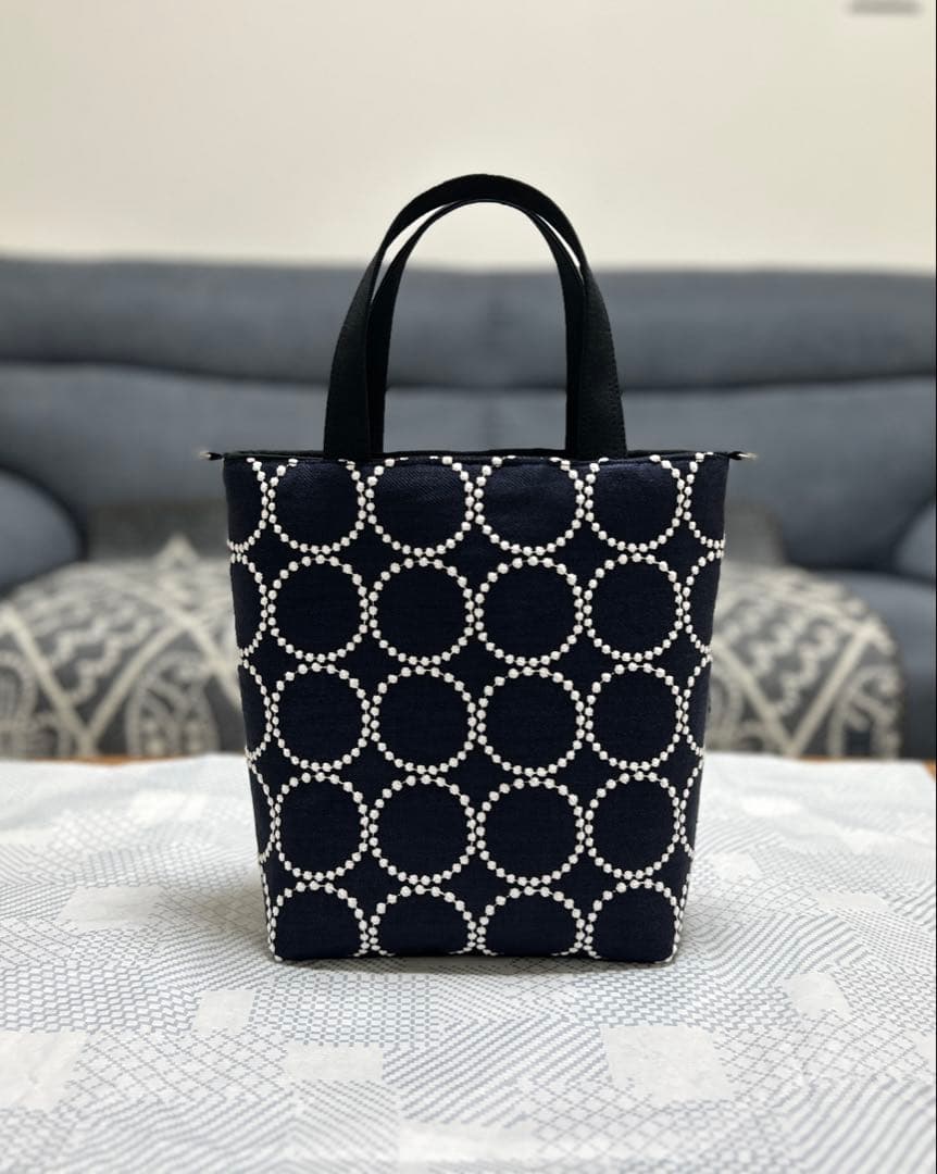 サンプル価格♡ハンドメイド♡ミナペルホネン♡tambourine♡別マチトート