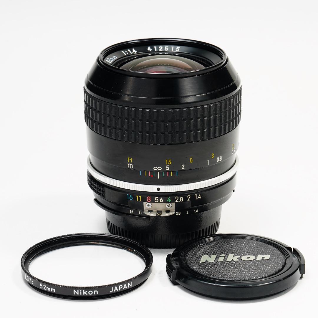 【極美品】動作◎ ニコン　Ai Nikkor 35mm F1.4 515