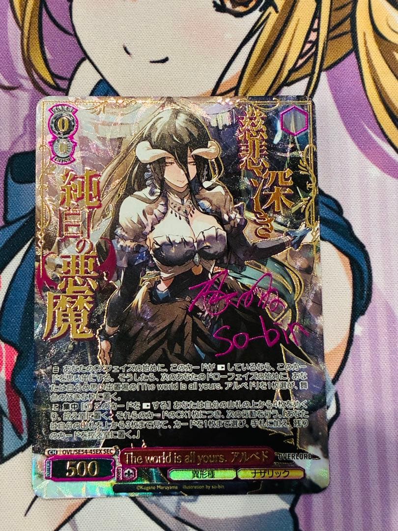 ヴァイス オーバーロード SEC サイン アルベド