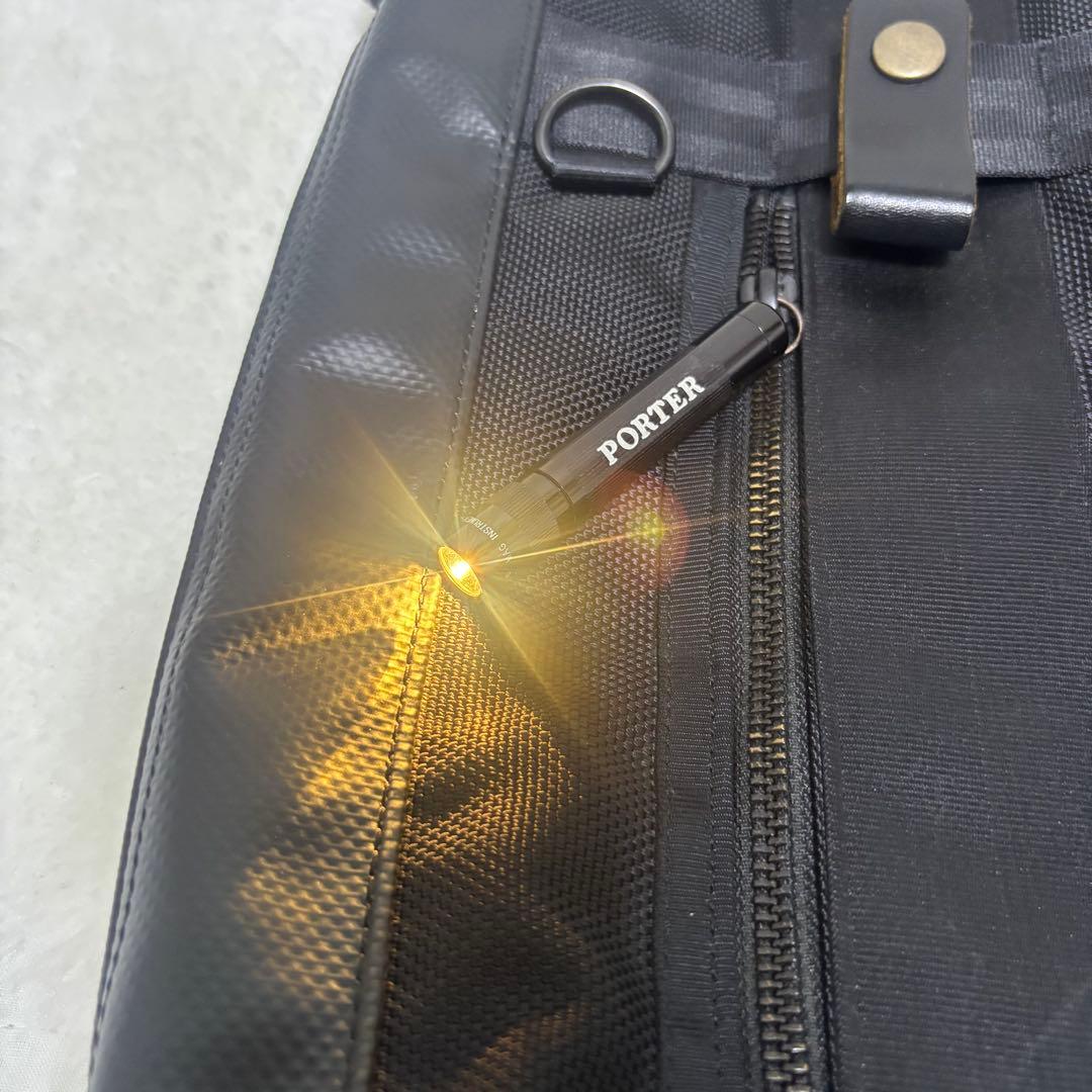 【人気】ポーター　ヒート　トートバッグ　ブラック　A4 ビジネス　拡張