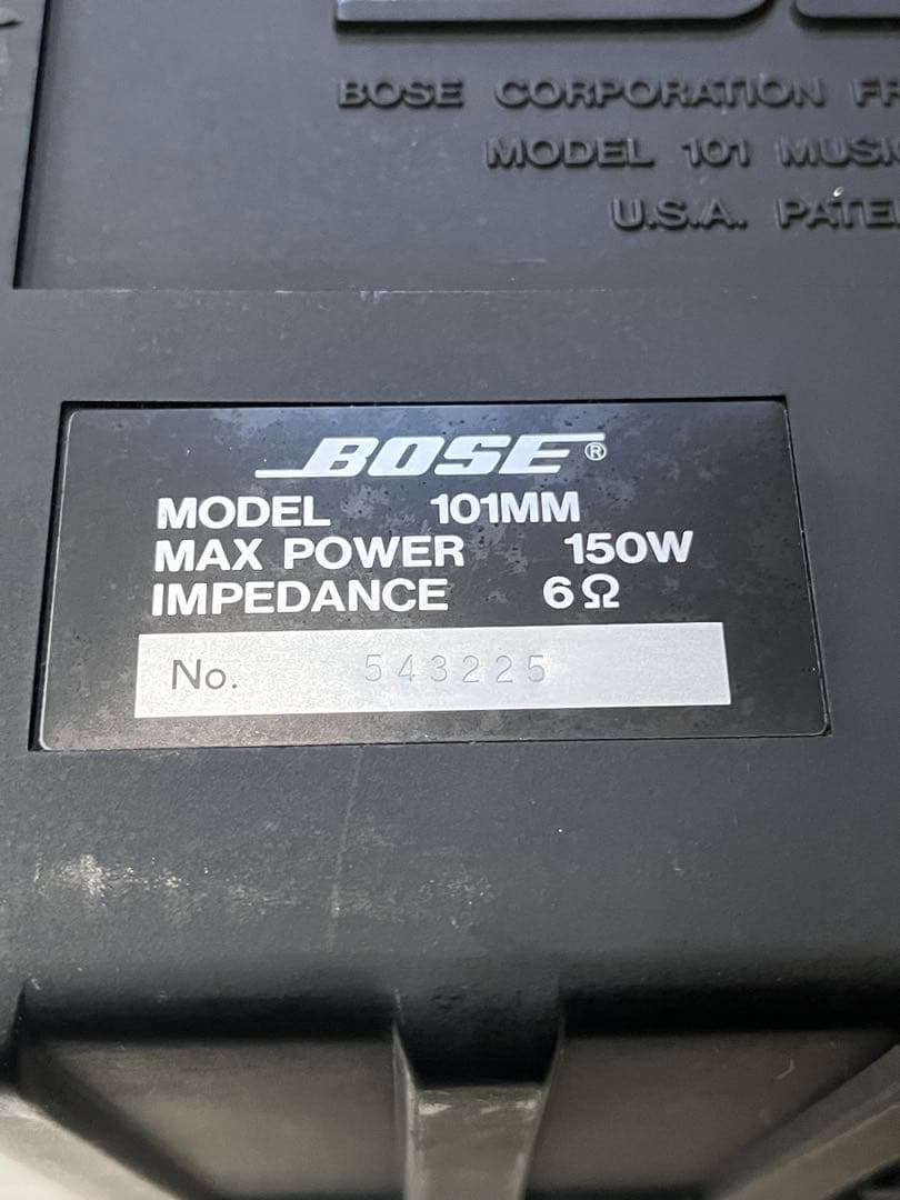 Bose 101MM スピーカー 150W　2個