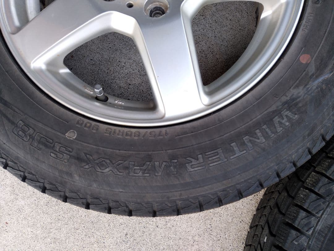 白さん専用！　175/80/15　スタッドレス　2本＋2本　現状渡し