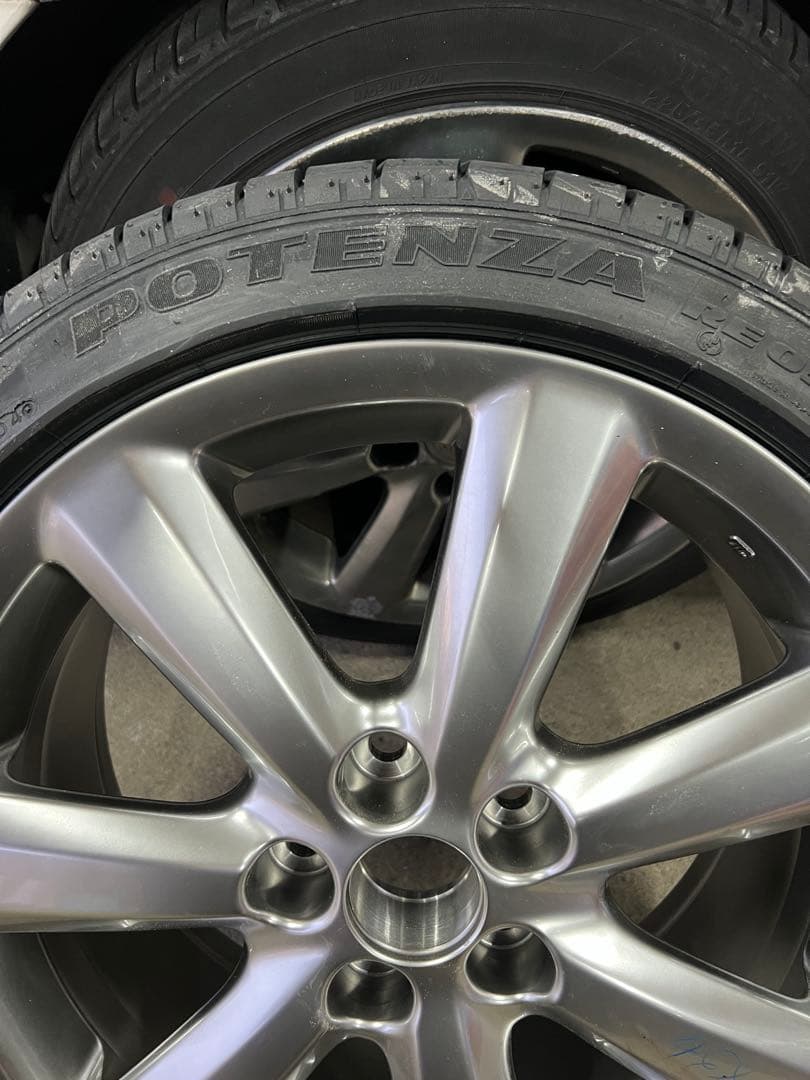 18インチホイールセット ブリヂストンタイヤ付き