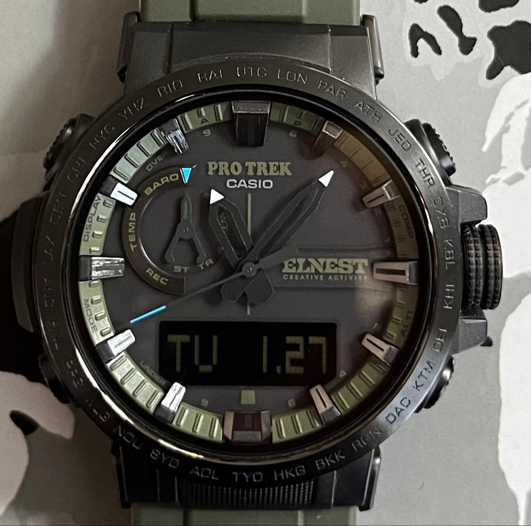 カシオ Pro Trek PRW-60ECA-1AJR 定価68200円(税込)