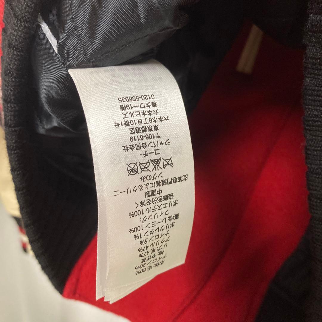 【美品】　coach コーチ　スタジャン　ブルゾン　レザー　ワッペン　ジャケット