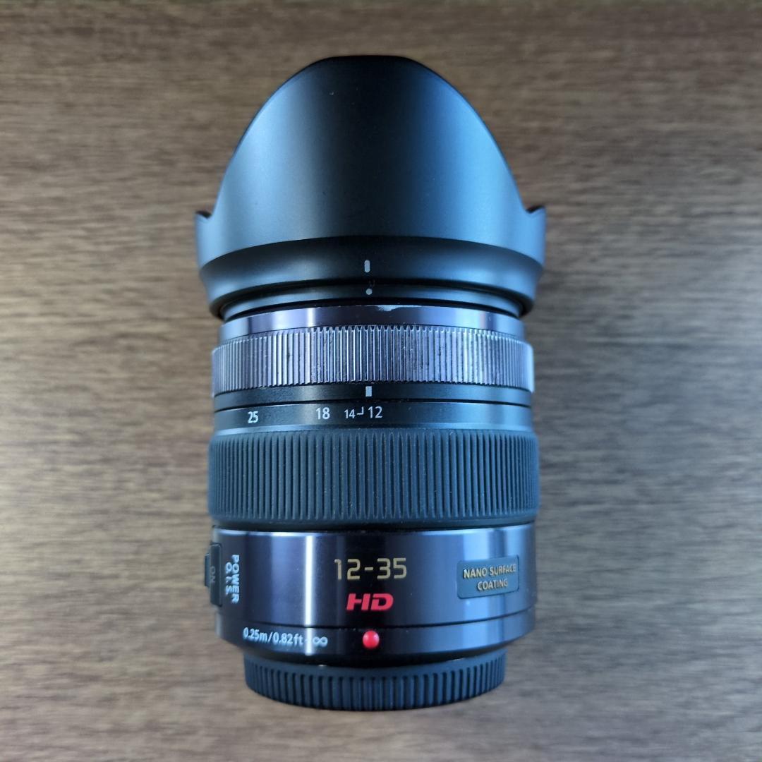 Panasonic LUMIX 12-35mm F2.8 レンズフード付き 美品