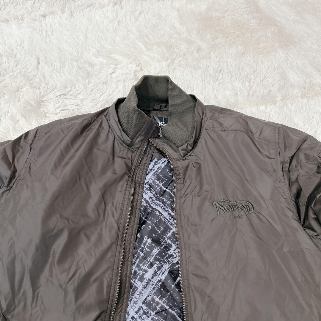 Norton ノートン 撥水ナイロン フード脱着 ミリタリージャケット