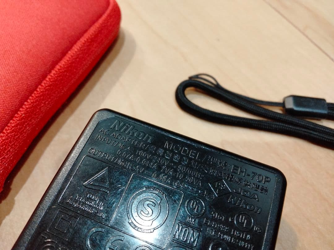 ジャンク Nikon COOLPIX S6500 デジカメ オレンジ Wi-Fi