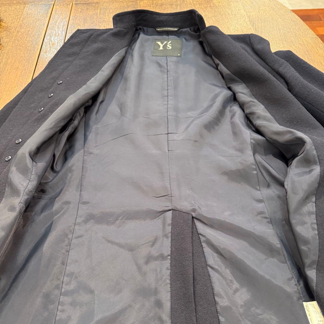 Y‘S ワイズ　ヨウジヤマモト　ウールジャケット　ネイビー　サイズ2