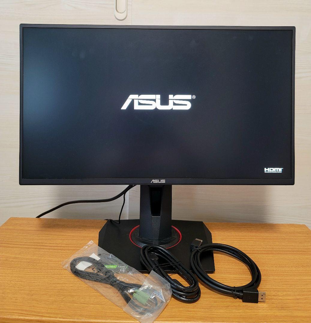 美品　ASUS 24.5インチ ゲーミングモニター VG258Q