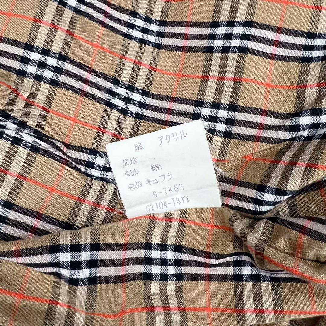 バーバリー スウィングトップ ブルゾン ハリントンジャケット ノバチェック