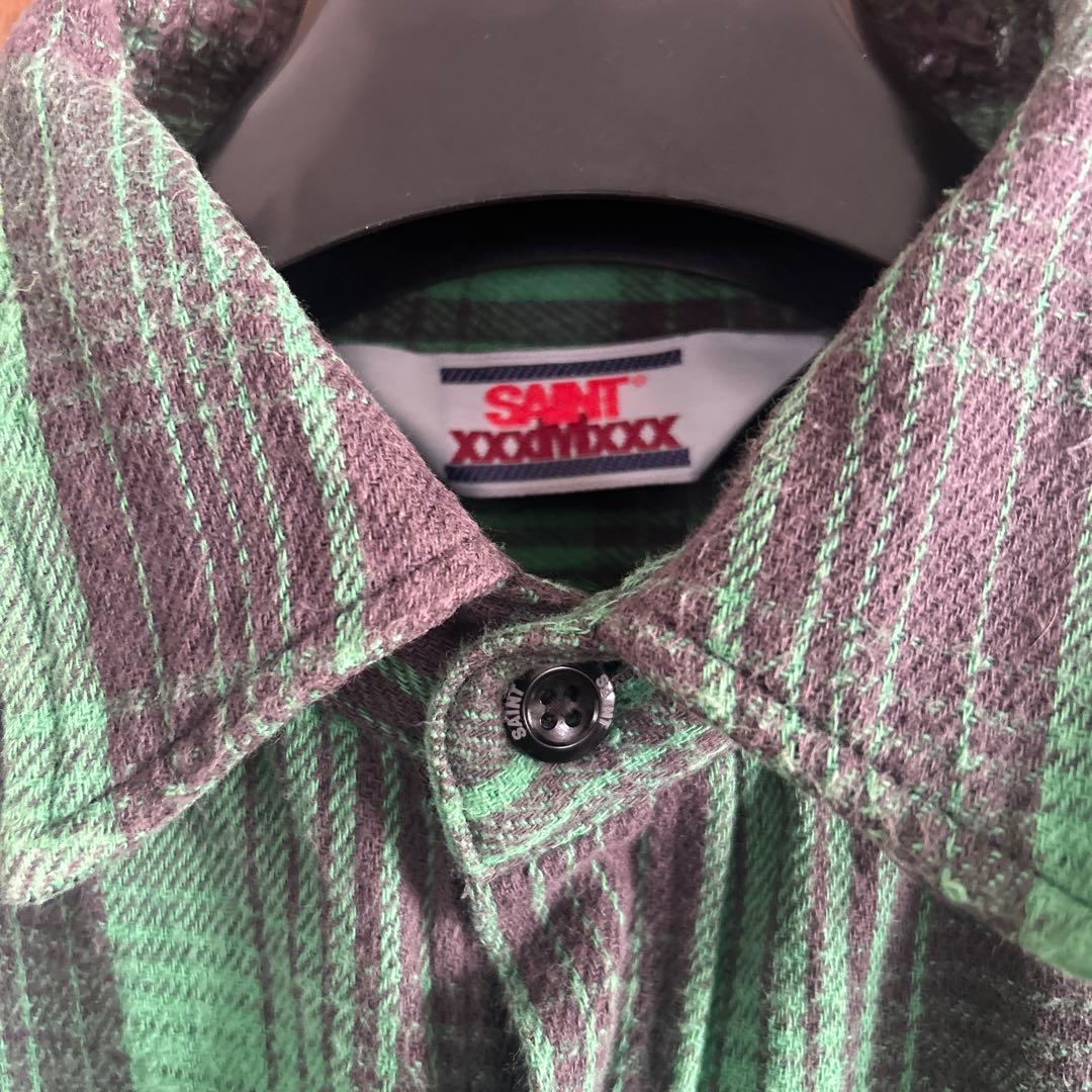 トップス SAINT MICHAEL 24SS FRNL CHECK SHIRTS