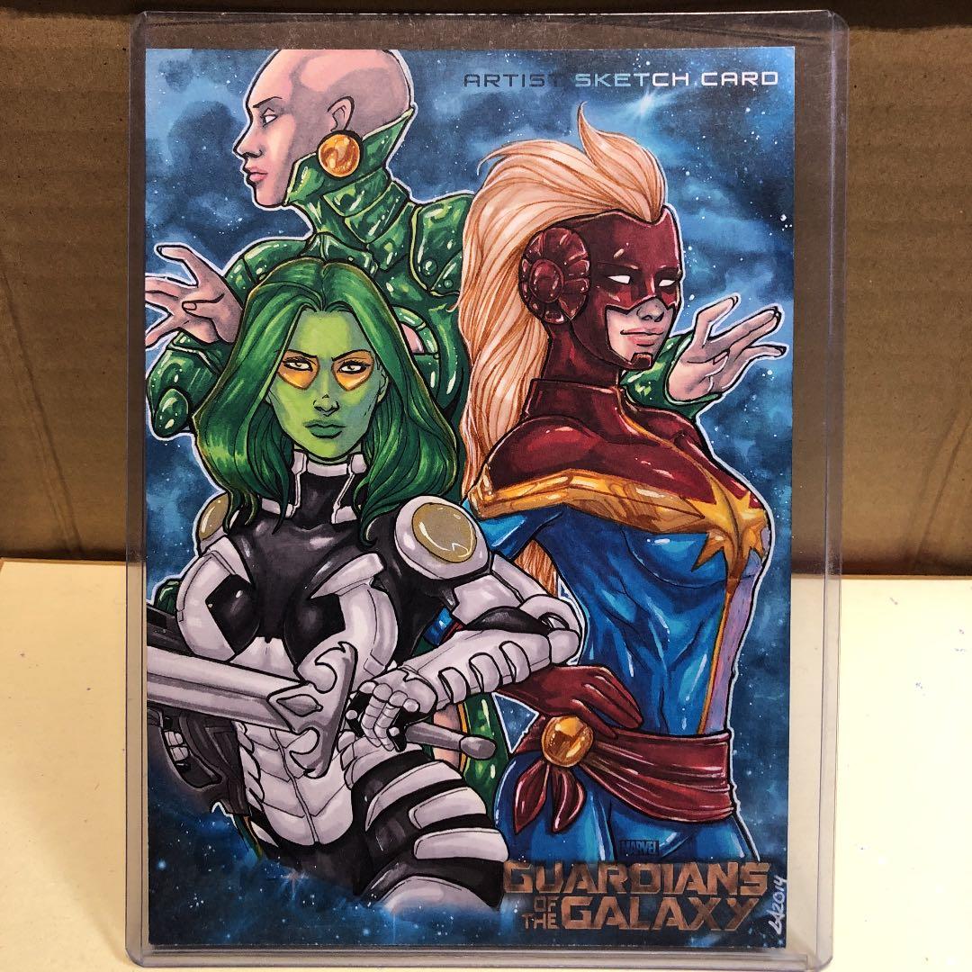 マーベル ガーディアンズ・オブ・ギャラクシー スケッチカード