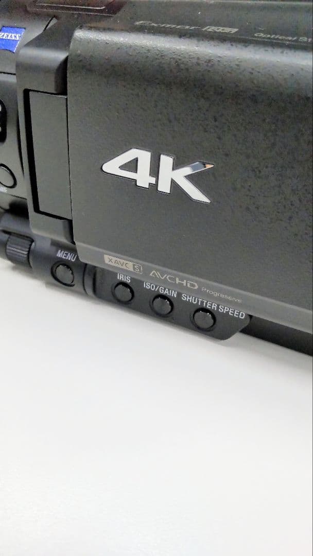 【サト】バッグ付き・美品／SONY 4K ビデオカメラ