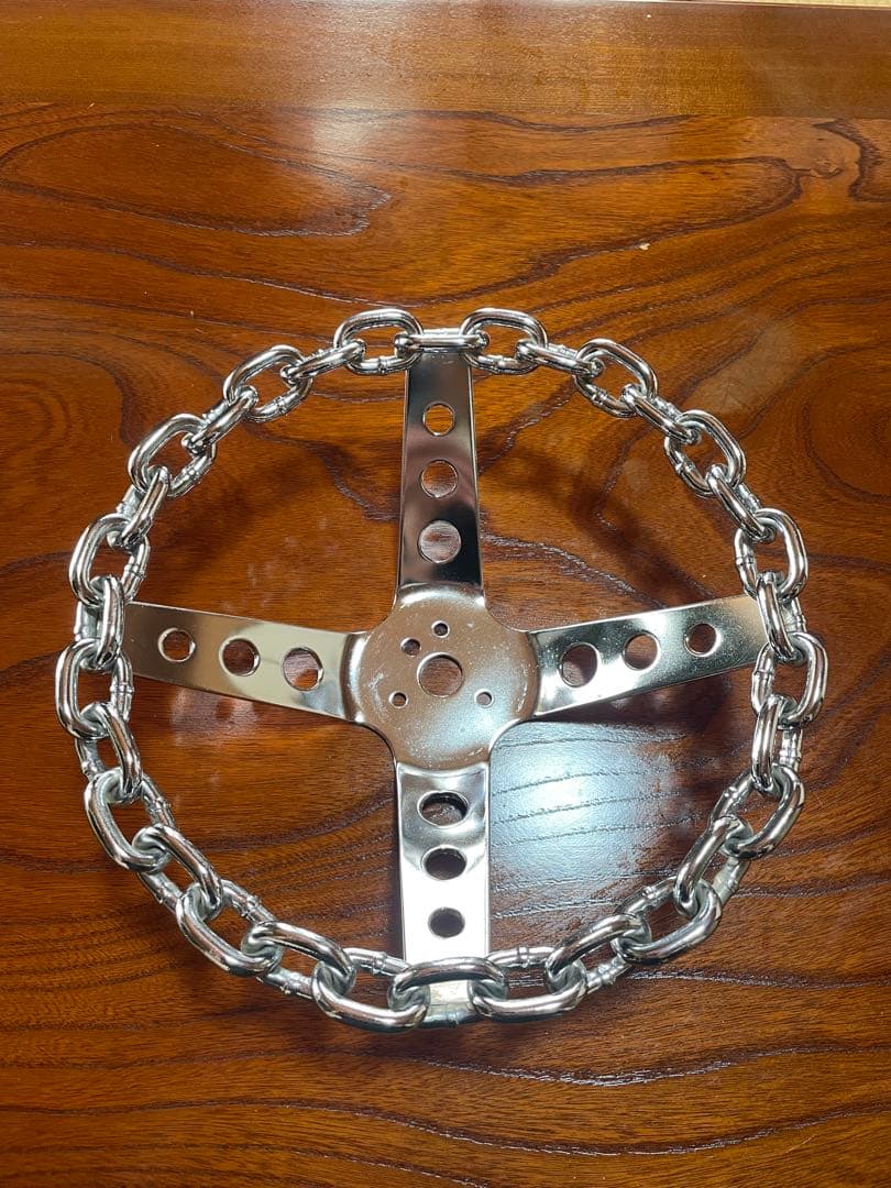 ムーンアイズ‼️チェーンステアリング4スポーク28φ‼️