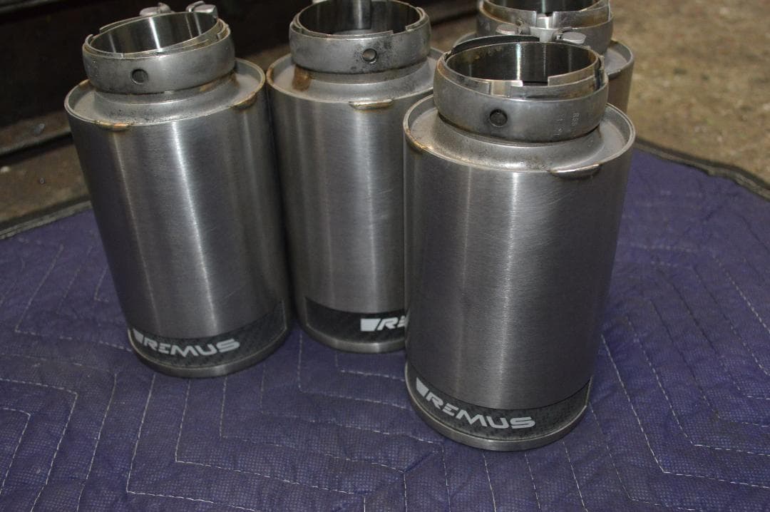 VW GOLF7.5 R用 REMUSマフラー ストリートレースサイレンサー