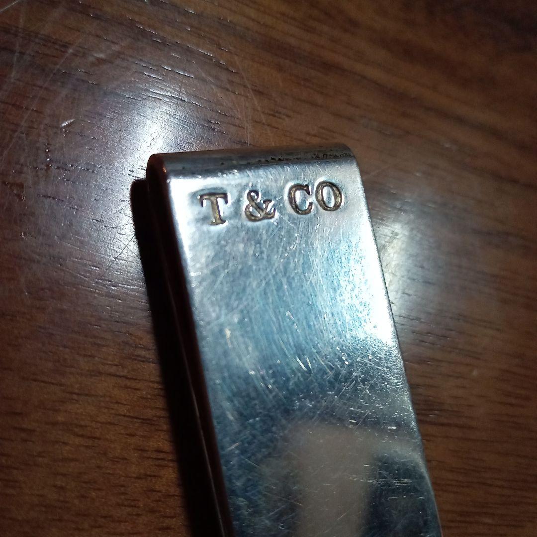 ティファニー　マネークリップ　シルバー