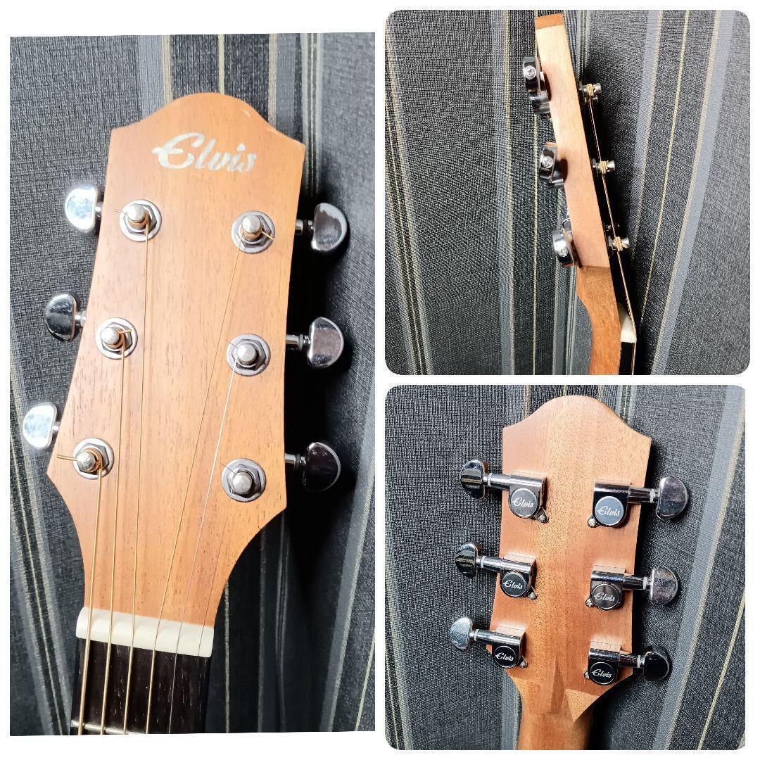 Elvis Master Mini 10アコースティックギター ミニギター 杢目