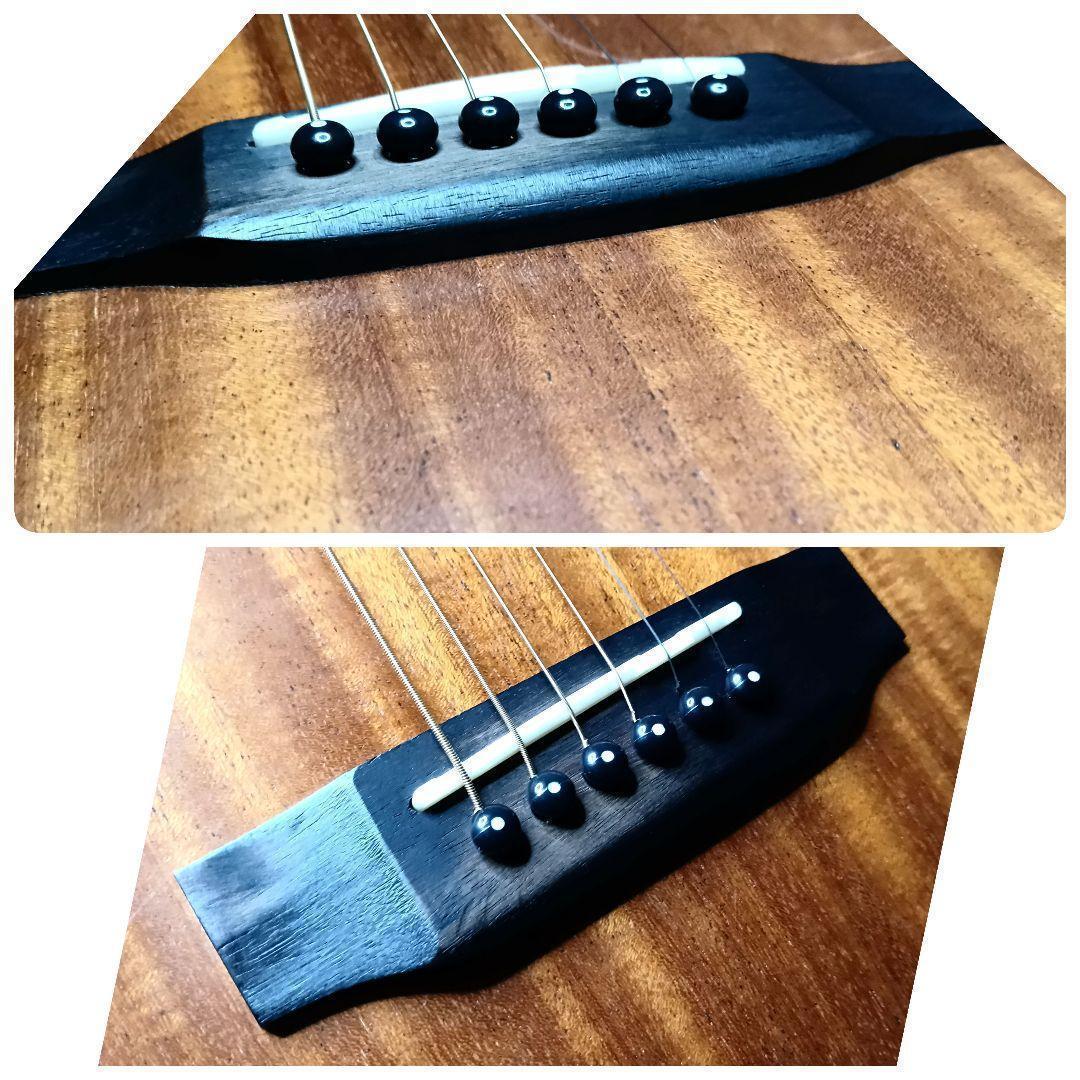 Elvis Master Mini 10アコースティックギター ミニギター 杢目