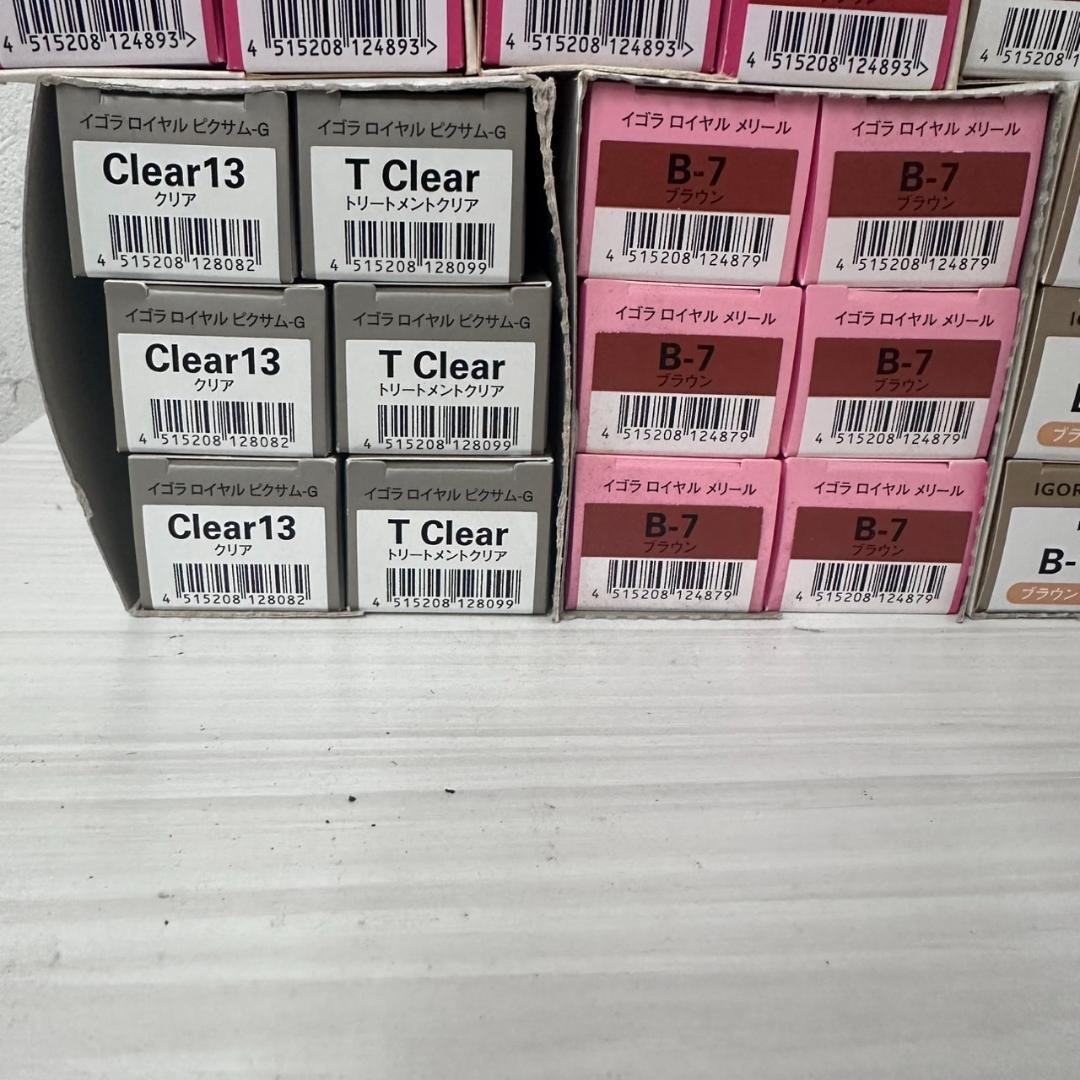 イゴラ ロイヤル　ピクサム メリール　ペンタ　カラー剤 134本　まとめ売り