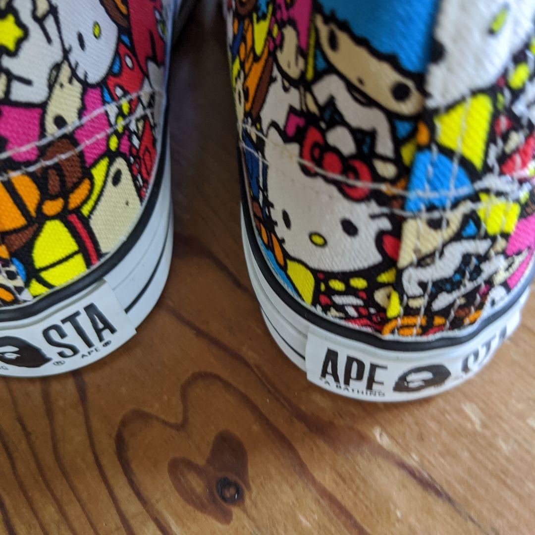 A BATHING APE サンリオコラボスニーカー