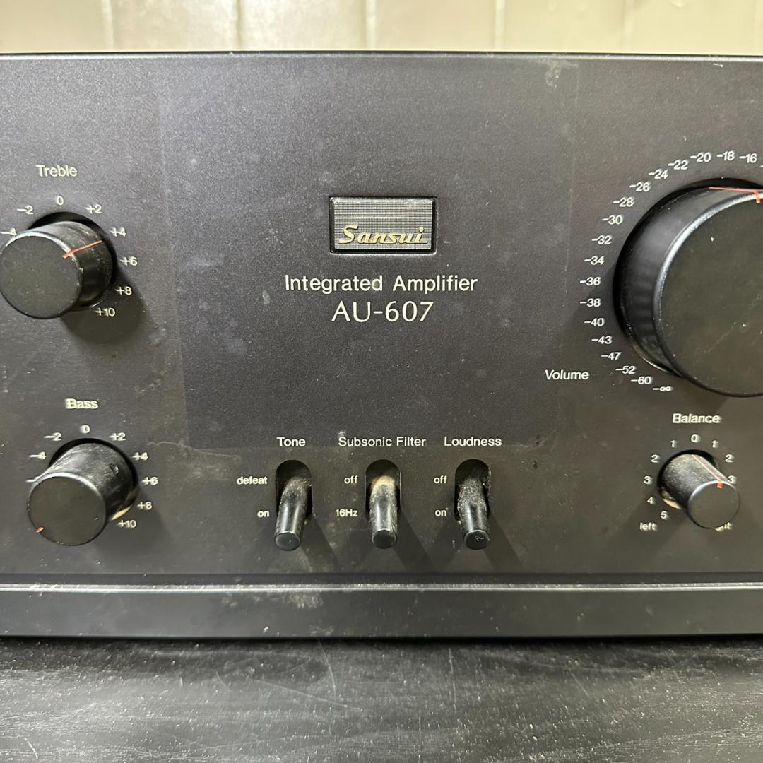 SANSUI 山水電気 サンスイ AU-607 ステレオプリメインアンプ