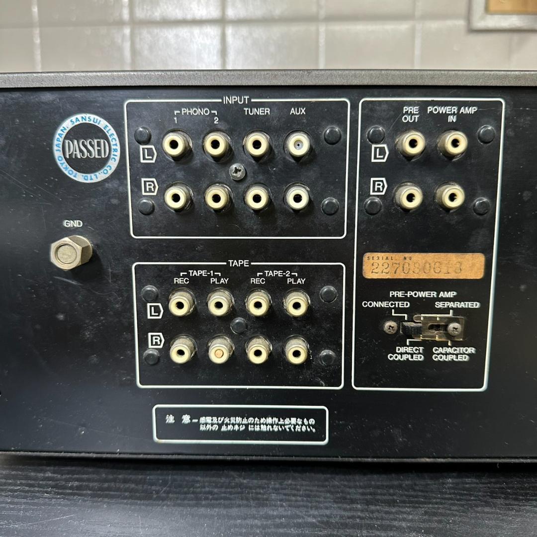 SANSUI 山水電気 サンスイ AU-607 ステレオプリメインアンプ