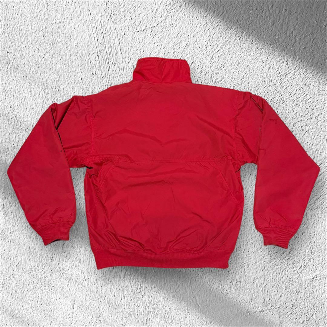 朱*雀様 80s patagonia シェルドシンチラジャケット 赤 カナダ製
