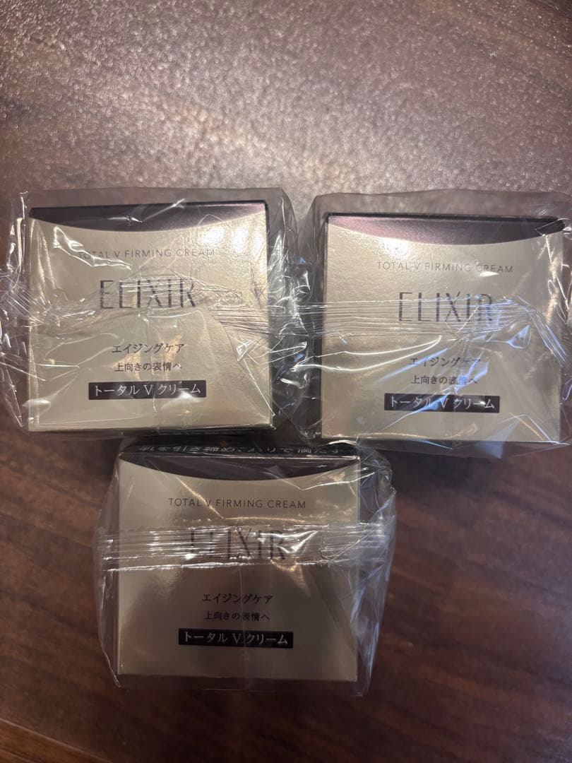 ELIXIR エリクシール トータルV ファーミングクリーム 50g （3個）