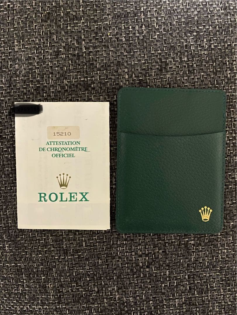 ロレックス ROLEX 15210 保証書 オイスター パーペチュアル
