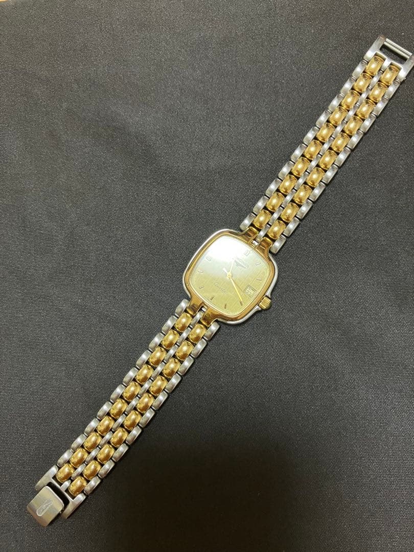 LONGINES中古美品✨レディースウォッチ　ゴールド　修理済み　電池新品