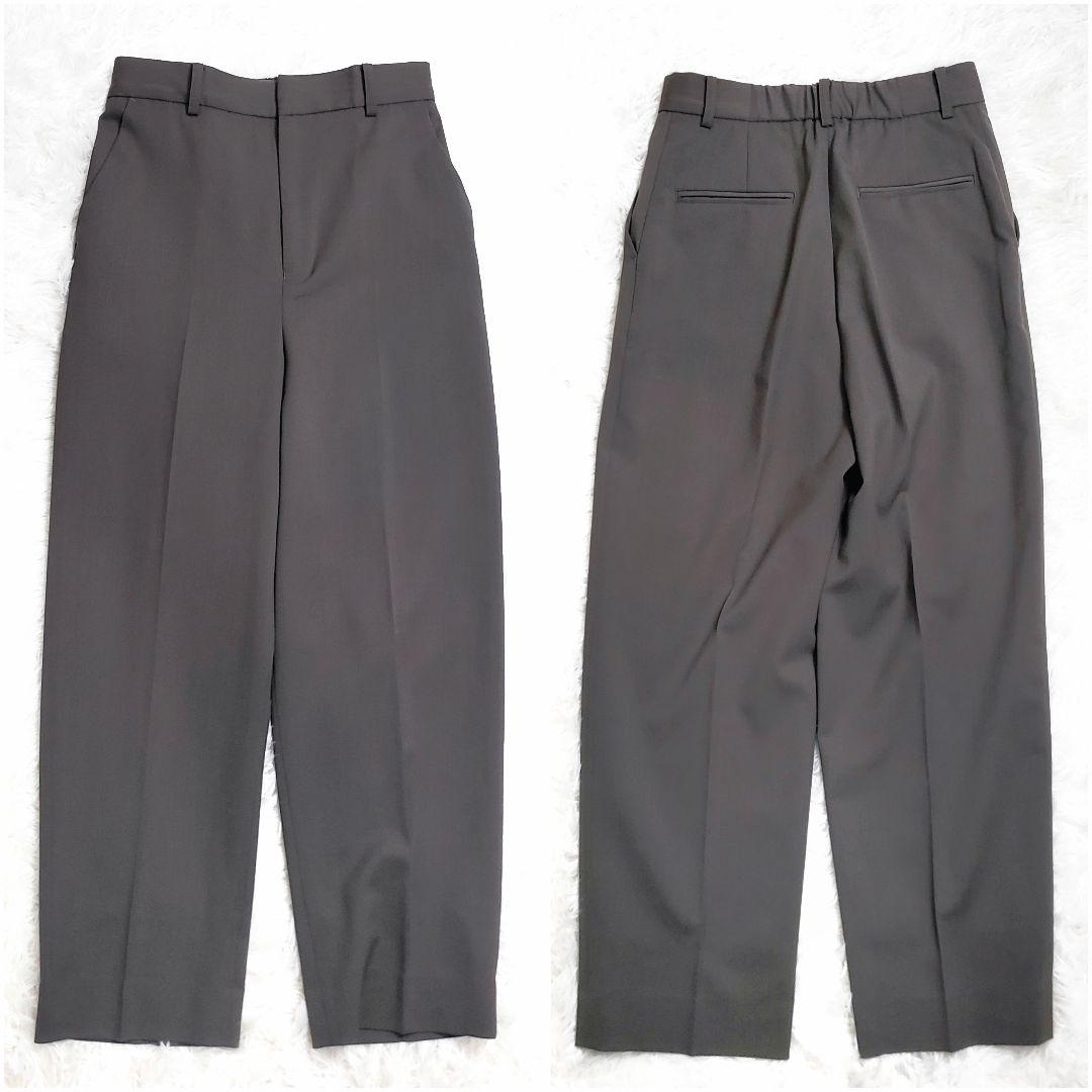 東條灯夏 LES MUSE ノーカラーパンツスーツセットアップ 洗える 3