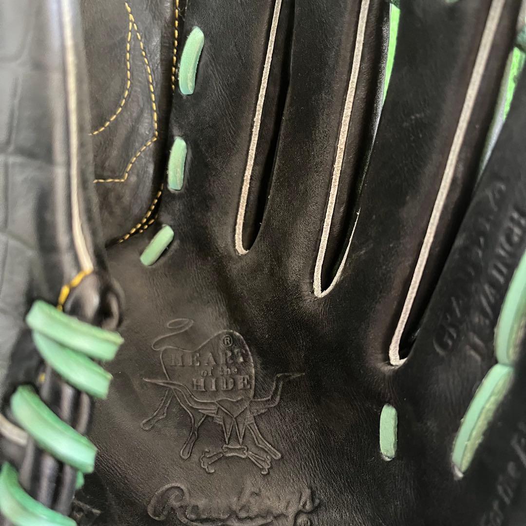 即戦力　阪神秋山モデル　ローリングス 軟式 投手用グローブ GR2NPBT21