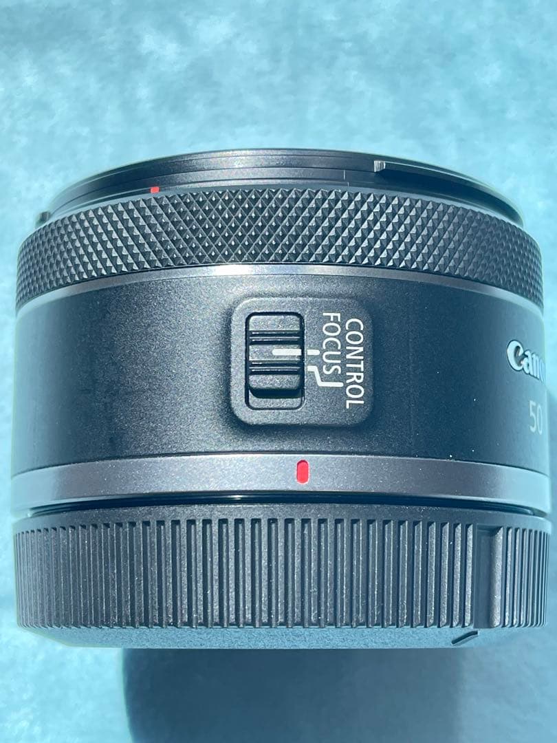 【中古】Canon RF50mm F1.8 STM＋純正フード・ポーチセット