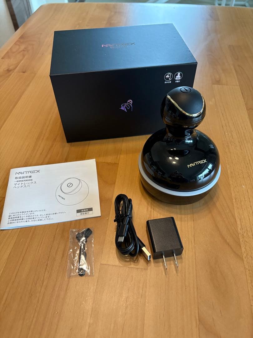 Mytrex headマッサージャー ブラック