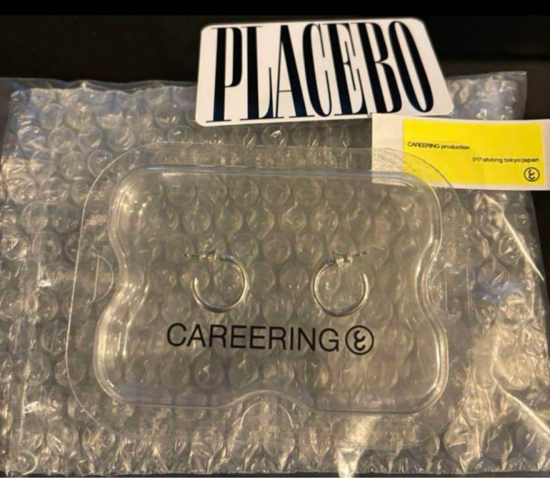 CAREERING フープピアス(両耳用) 301 シルバー